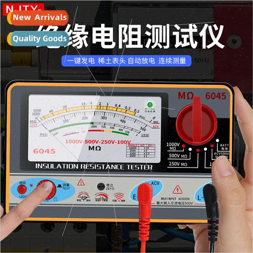 1000V electric shaking table  resistance tester pointer mego
