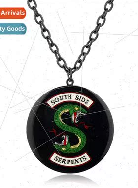 American drama Riverdale Riverdale snake pendant necklace pe