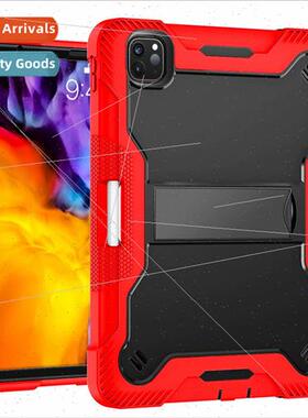 适用iPad air4 tablet case 10.9-inch bracket leather case pen