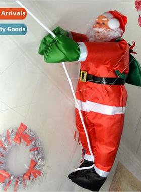 Christmas e accessories 50CM 1 person climbing ladder Santa