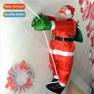 Christmas e accessories 50CM 1 person climbing ladder Santa