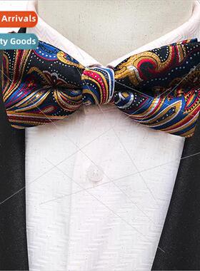 Men Bow Tie Jacquard color weave craft groom best man su bow