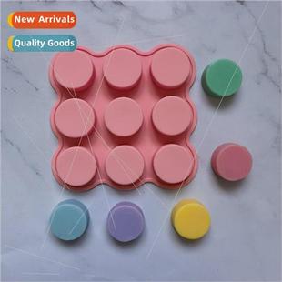 cube cylinder handmade pastry cookie ice cake DIY licone