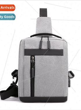 Fashion Men Chest Bag Clash Color Business Duty mple Crossbo