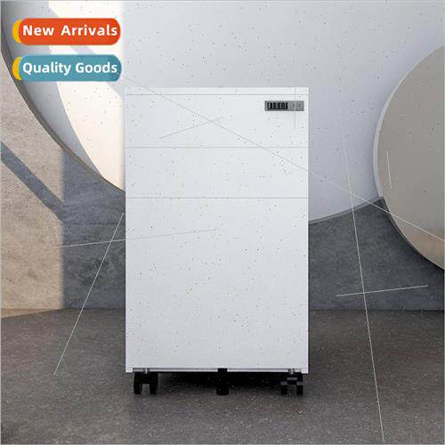 Office short cabinet three drawer movable cabinet small push