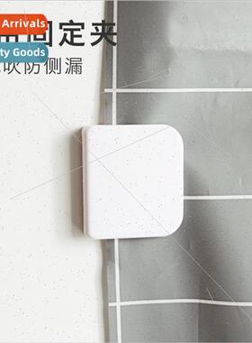 No-Punch Bathroom Shower Curtain Clip WindproSplashproCurtai
