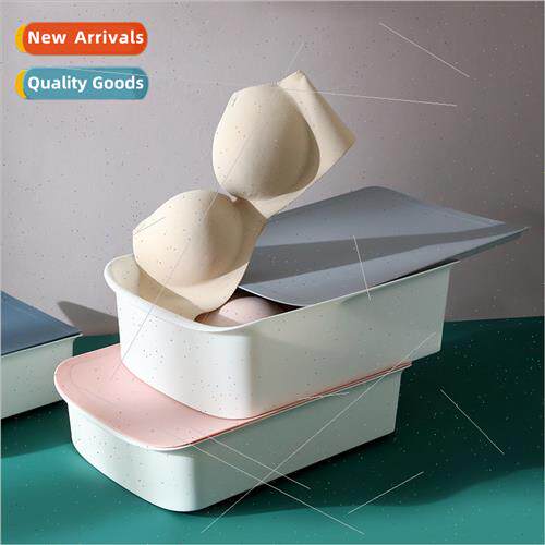 Home Plastic Bedroom Underwear Moisture-proof Storage Box Un