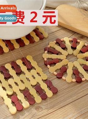 Bamboo insulated mat dinner mat coaster table mat table insu