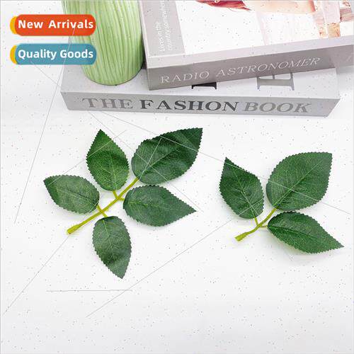 mulation printed rose leaves flower arrangement plant leaves