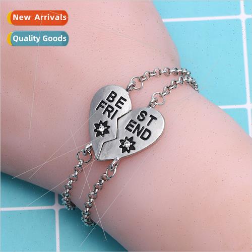 Korea versatile fashion fine letters best friends jewelry go
