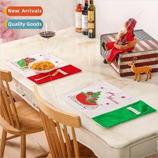 red green gift New car decorations bags placemats Christmas