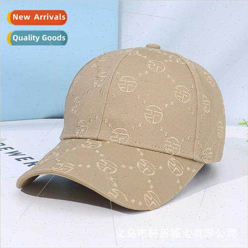 Spring Summer classic embroidery baseball cap female outdoor