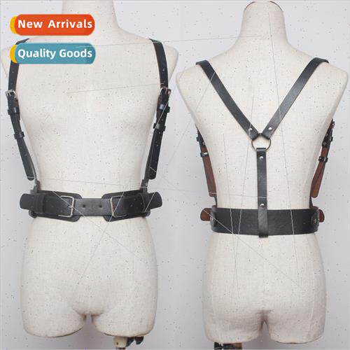 Vintage Sweet Double Buckle Head Corset Wide Back Belt Waist