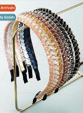 Hair bands Korea fashion simple fish line string crystal bea