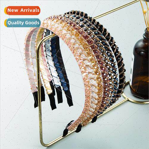 Hair bands Korea fashion simple fish line string crystal bea