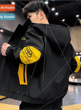 Spring Autumn Jacket Men new fashion Slim Korean  men coat c