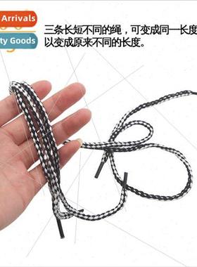 Three Rope Magic Easy to understand cotton rope magic props