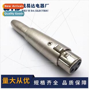6.5mm Female to XLR Female Ca Adapter Caron Female to Mic Fe
