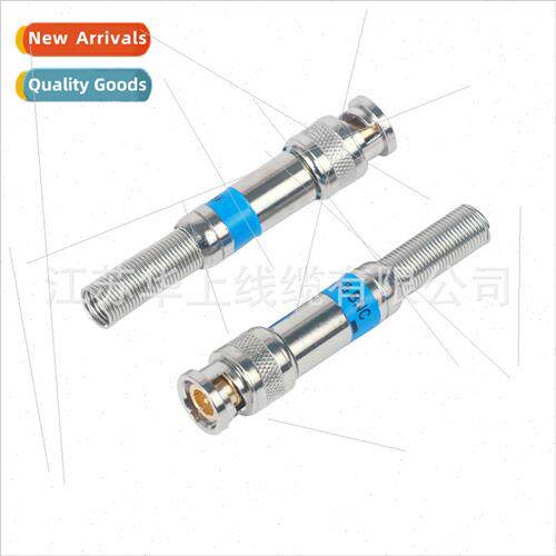 American solderless BNC header camera/surveillance connector