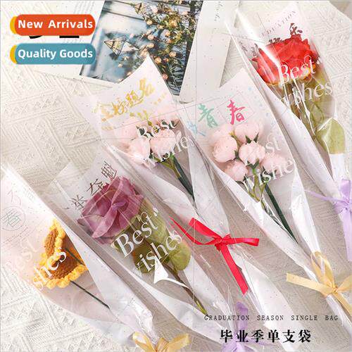 Graduation season flowers single bouquet bag to youth gradua