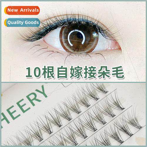 10pcs 0.07 hairs soft extensions false eyelashes imp eye las