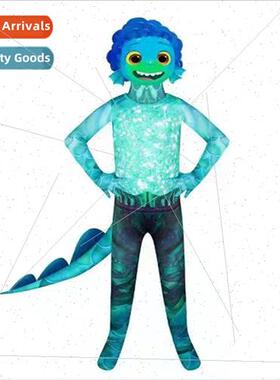 Halloween ca Alberto Sea Monster Cartoon Costume Dress Up Cl