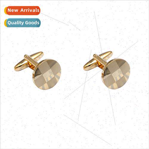 High  French shirt cufflinks new laser plaid cuffs business