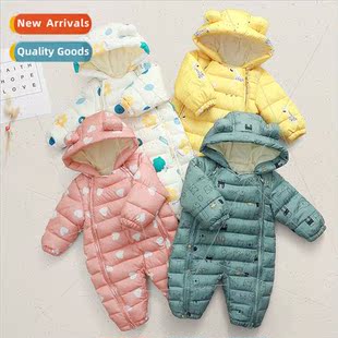 2022 baby onesie men and women baby newborn cartoon out warm