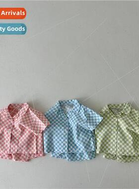 Korean  of the baby and young childrens clothing cute gas po