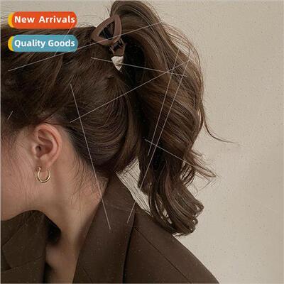 new high ponytail scrunchie clip small back head clip headdr