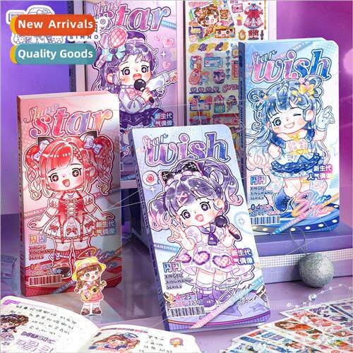 Glittering star language star es weeks book cute handbook gi