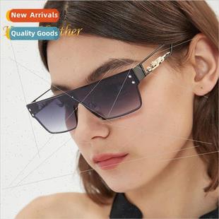 sunglasses 2A369 Europe amese small head retro frame leopard