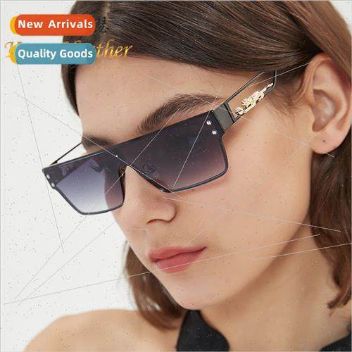 amese leopard head sunglasses 2A369 Europe retro small frame