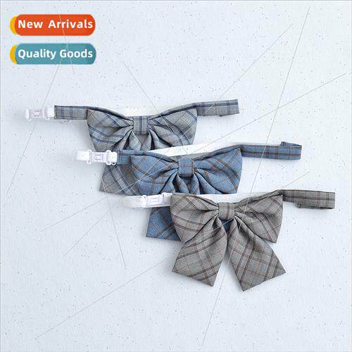 New Plaid Bow Tie JK Unim Bow Tie Student School Unim Class