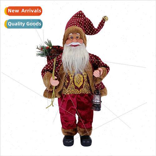 46CM Christmas Standing Old Man Christmas Decoration Christm