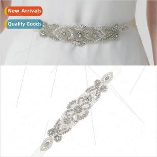 stched belt beads heavy rice hand rhinestone Europe pearl