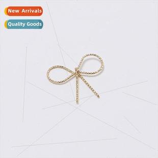 accessories pendant Korea knot jewelry bow diy gold