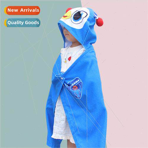 Children bath towel towel material warm bathrobe beach bath