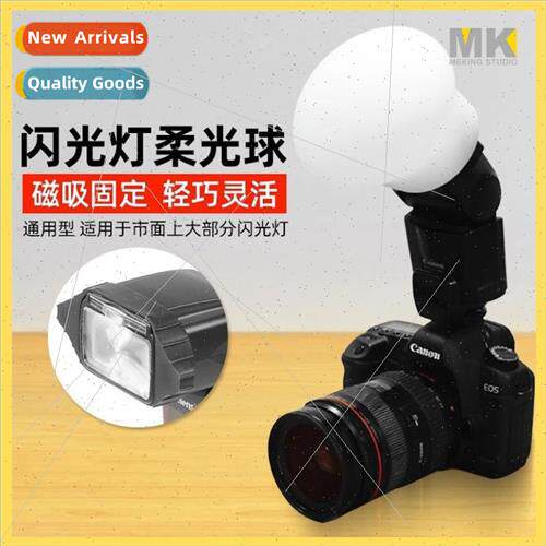 Flash bulb softbox on-camera top hot shoe light accessories