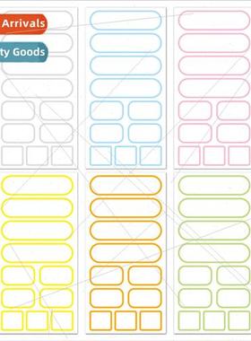 Classification labels stickers handwrten waterprolabels mark