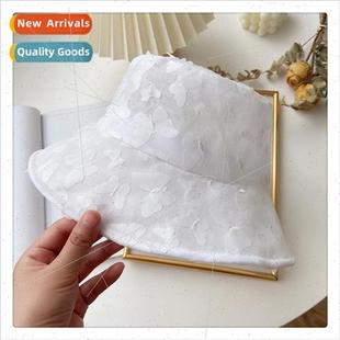 three dimensional butterfly Korean hat the fisherman fem