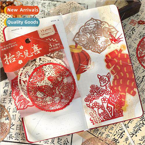 Skeleton material package cut candles west window series Chi