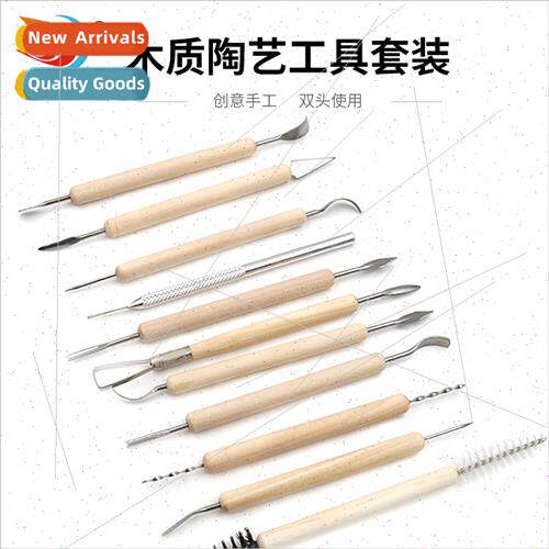 Soft Ceramic Sculpture Tools Set diy making clay carving tri