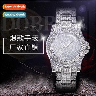 watch fashion casual Tri band quartz steel full color