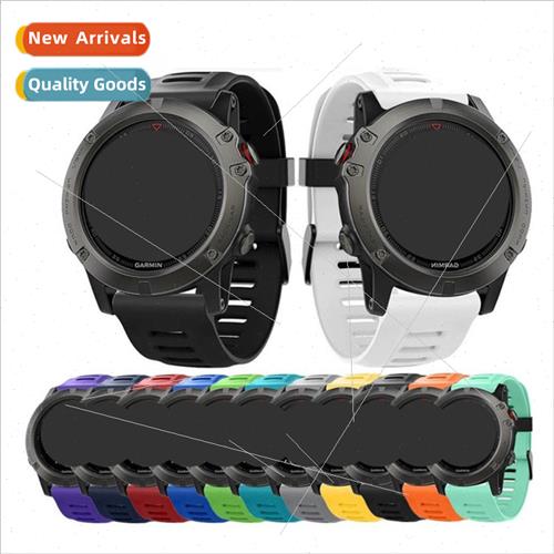 适用 Garmin fenix 3 HR Quick Release Silicone Strap F3 Smart