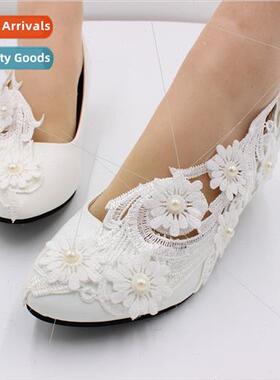 Europe Whe Wedding Shoes Spring New Fashion Bridal Shoes Big