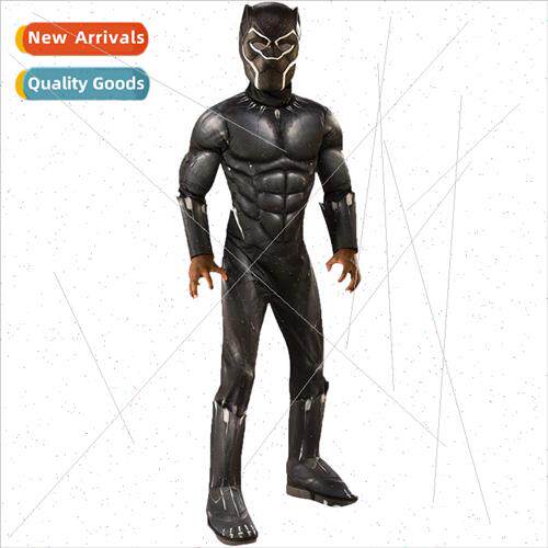 Halloween clothes black panther cosplay play clothes anime s