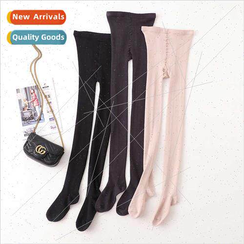 Mulberry silk blended footed pantyhose fall winter Slim thin