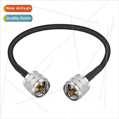 Coaxial Cable Connector PL259 UHF Male to Male Plug Coaxial