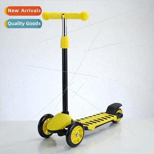 years baby three LED lights wheels scooter old Big kid